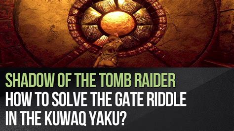 How to solve the Gate riddle in the Kuwak Yaku in Shadow of the .